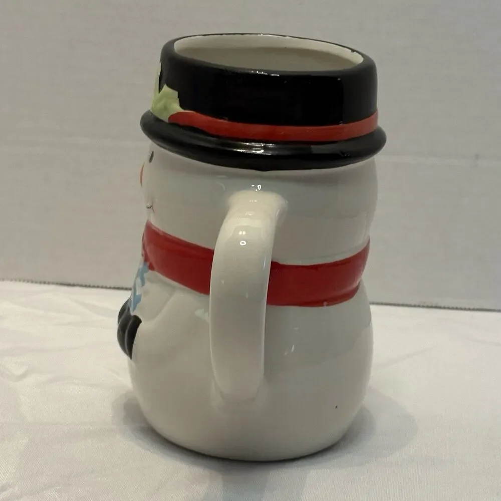 Bay Island Snowman Cocoa Coffee Mug Ceramic Winter Christmas Snowman